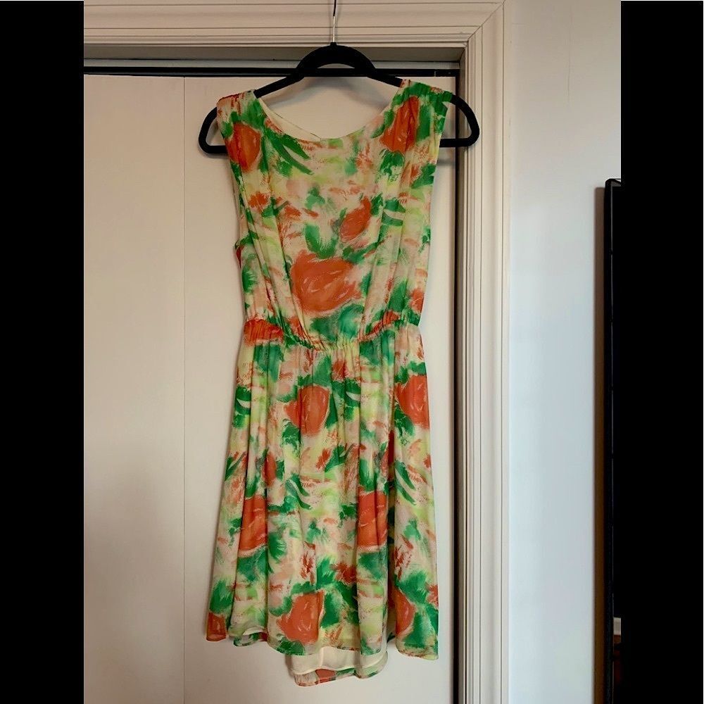 Floral Alice + Olivia dress